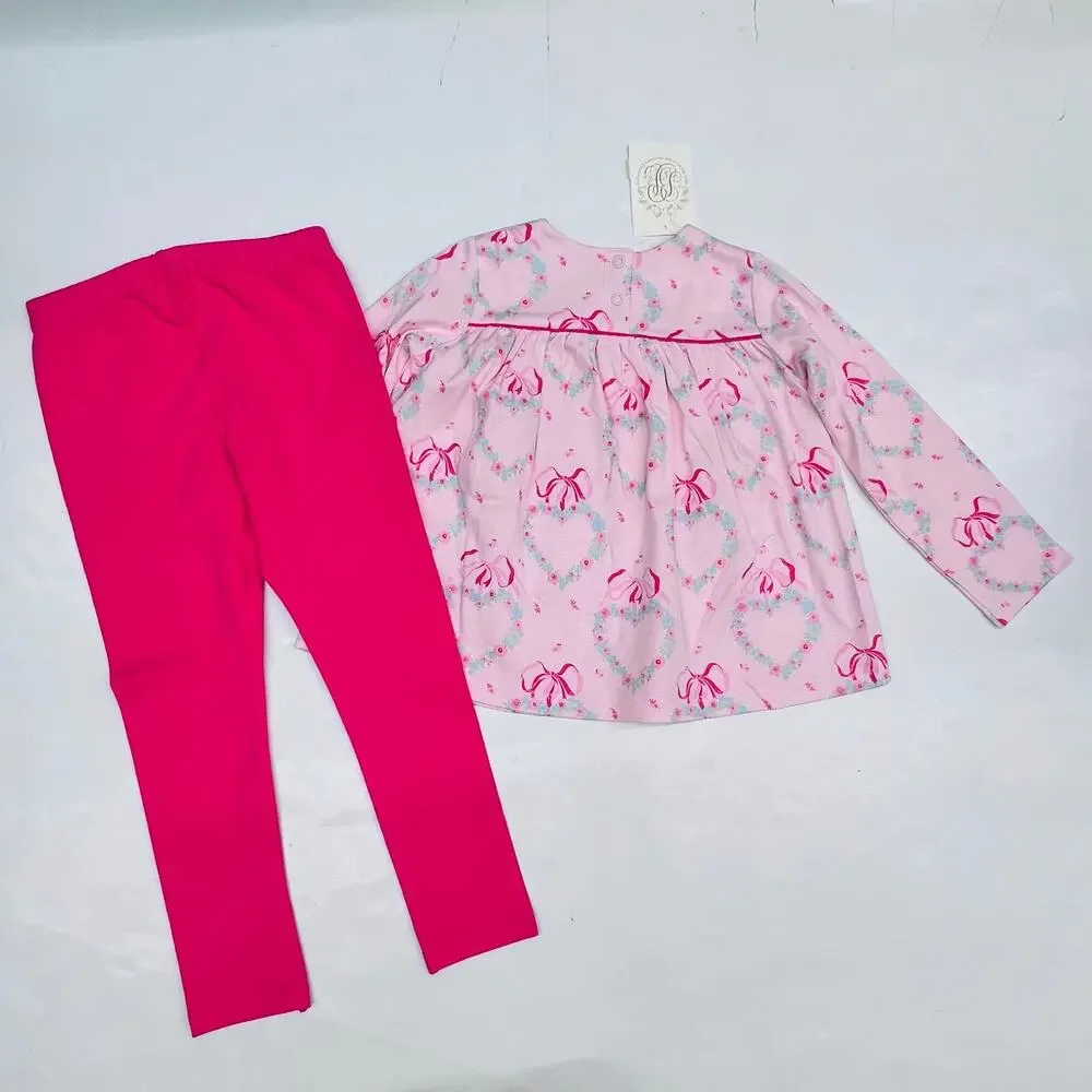 NWT TBBC Size 7 Dowell Day Top Set in Fancy Like Floral